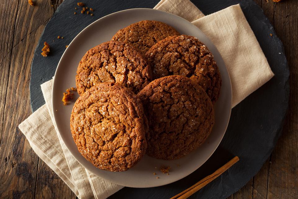 Gingersnaps Cookie Recipe: Spiced Ginger Cookies Taste Like Fall