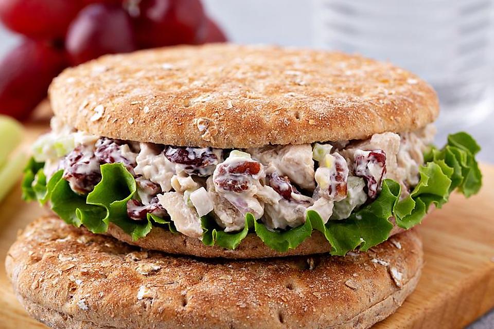 Creamy 4-Ingredient Curry Rotisserie Chicken Salad Recipe Is What to Eat on Hot Days