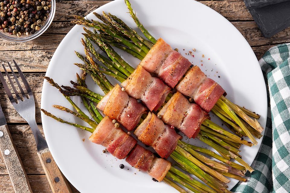 Bacon-Wrapped Asparagus Recipe: 2-Ingredient Asparagus Bundles Recipe Is Simple Eating Done Right