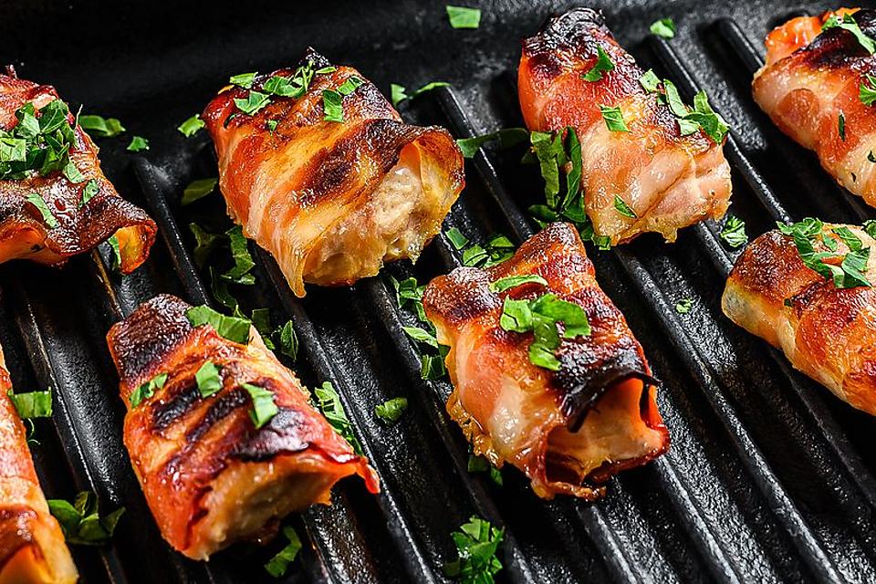 Barbecue Chicken and Bacon Skewers, Poultry Recipes