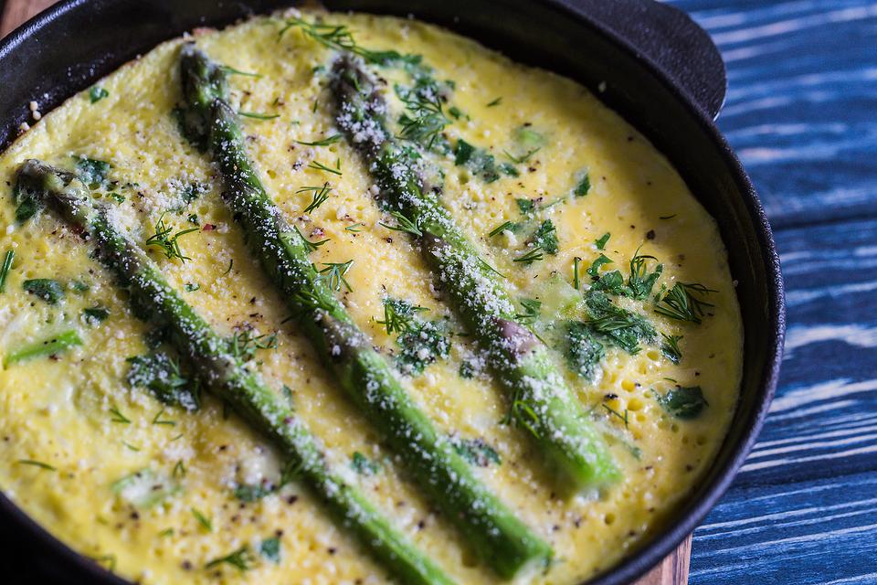 Baked Eggs Recipe: This Easy Baked Eggs With Asparagus Recipe Is What's for Breakfast