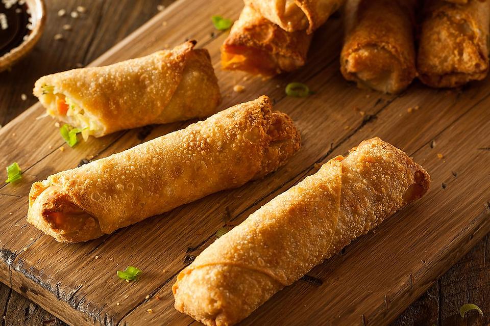 Affordable shipping Crispy Vegetable Egg Rolls Recipe: Ready to