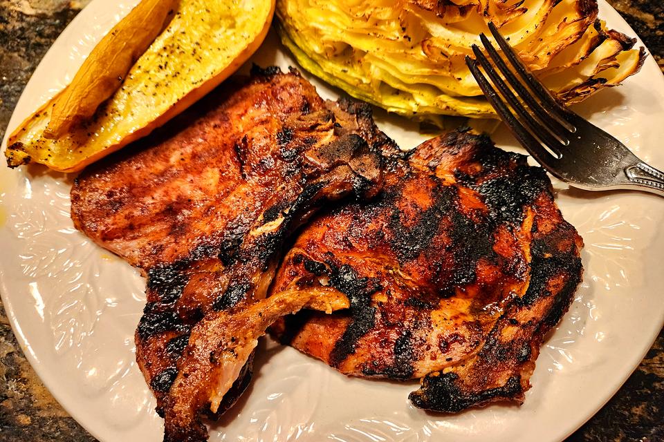 Best 4-Ingredient Grilled Pork Chops Recipe Is Flavor to the Bone