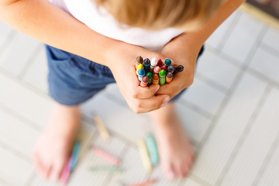 Broken Crayons Provide Pencil Grasp Practice for Kids (Who Knew?)