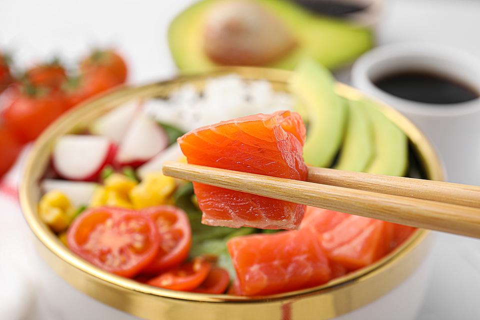 Celebrate Summer With This Refreshing ​Salmon Poke Bowl Recipe