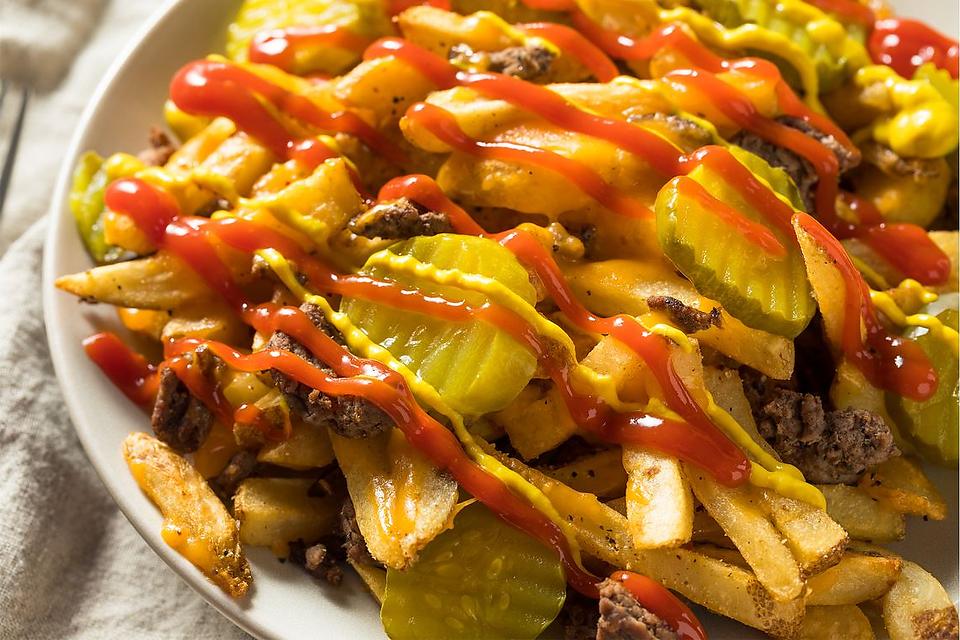 Irresistible Cheeseburger Loaded Fries Recipe May Be the G.O.A.T.