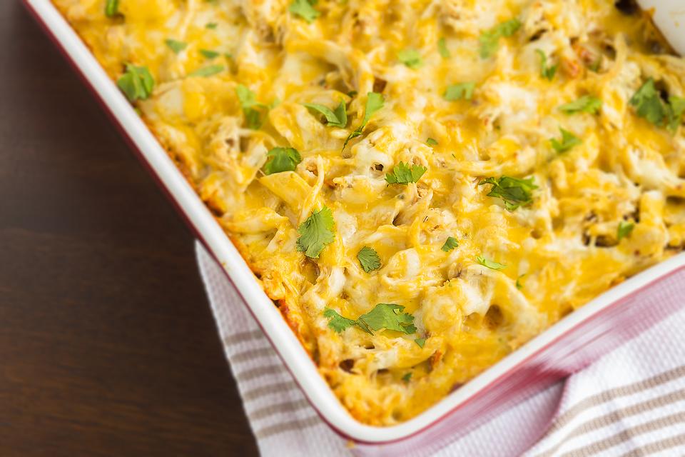 Cheesy Chicken Tamale Casserole Recipe Is Insanely Delicious & Easy