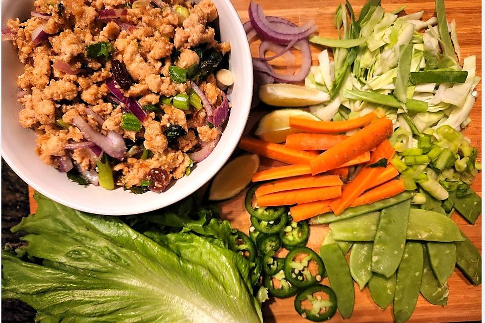 Easy Chicken Larb Recipe: Jet Tila's Thai Minced Chicken Salad Recipe