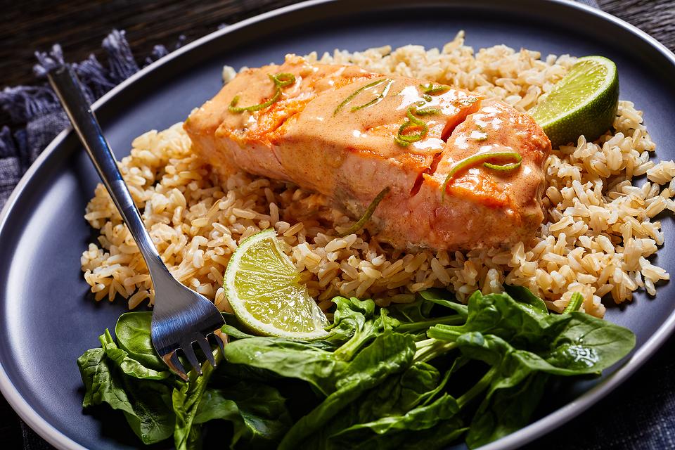 Creamy Coconut Curry Salmon Recipe Is Healthy Eating In 15 Minutes