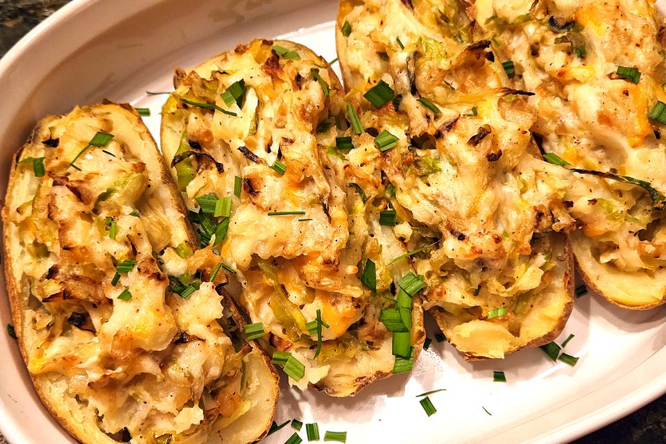 Drool-Worthy Colcannon Twice Baked Potatoes Recipe Is How to Irish