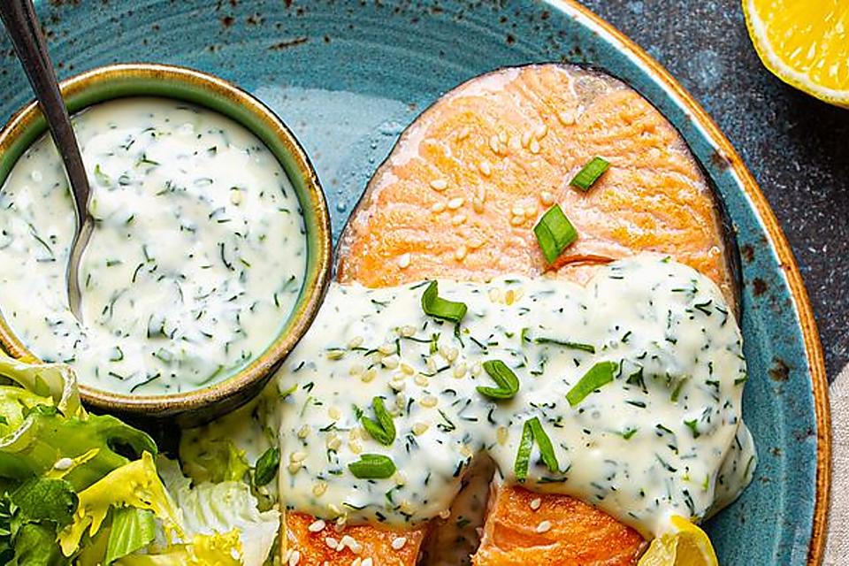 Creamy 5-Minute Lemon Dill Sauce Recipe Is for Drizzling & Dunking