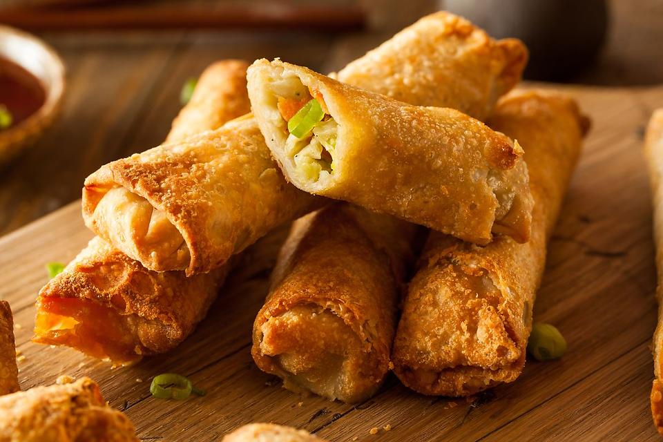 Easy Vegetable Egg Rolls