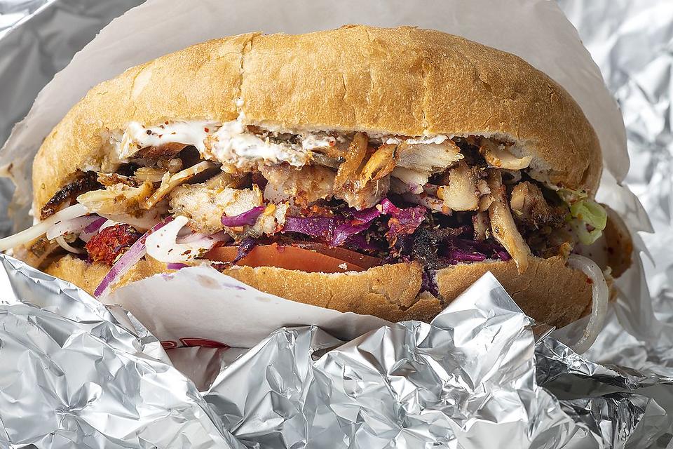 German Gyros Recipe (Döner Kebab): This Chicken Sandwich Recipe Rocks