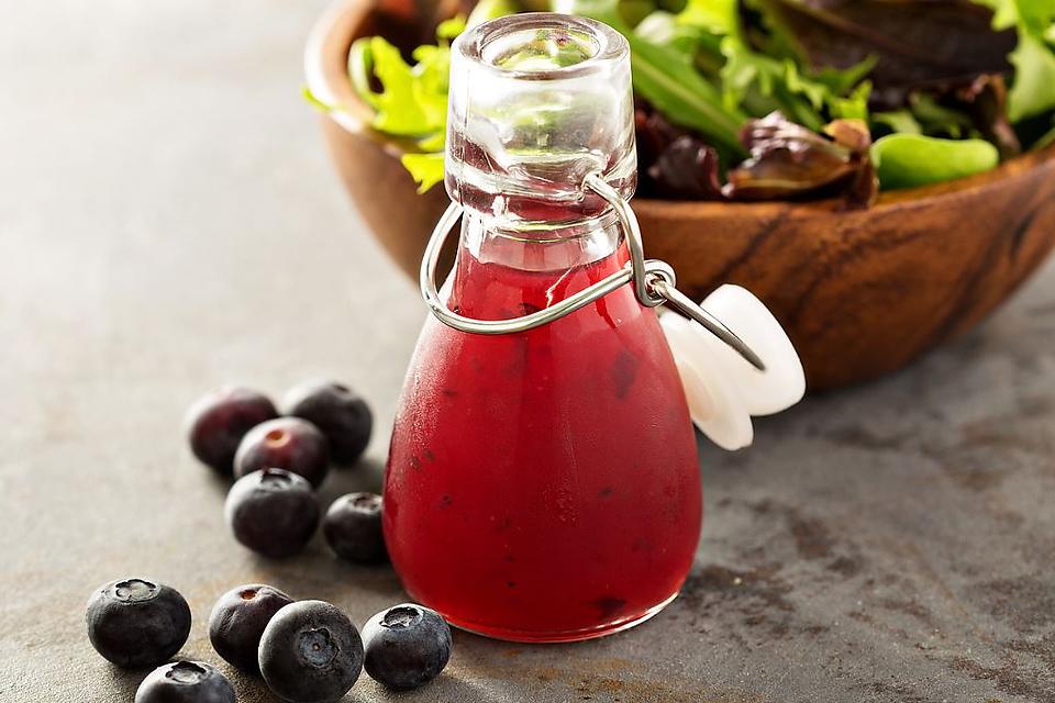 Fresh Blueberry Vinaigrette Recipe Brightens Up Those Salad Greens