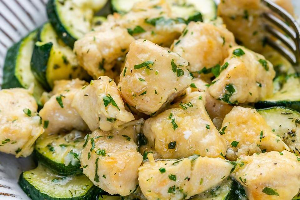 Garlic Herb Chicken Bites Recipe: A Quick Dinner Recipe or Meal Prep Option