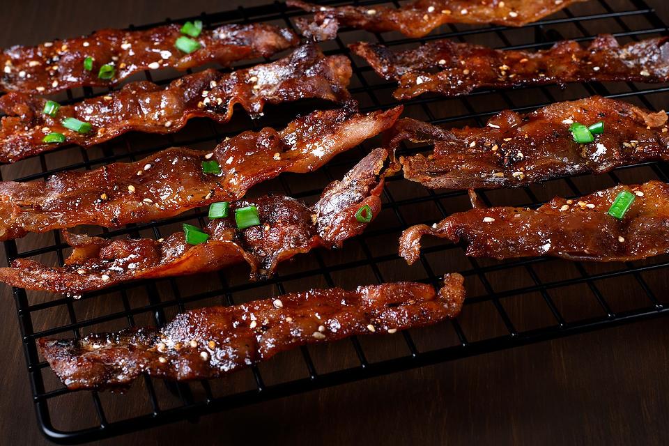 Drool-Worthy Glazed Maple Bourbon Bacon Recipe Calls for Breakfast In Bed