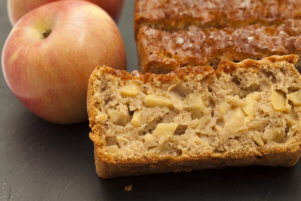 Fresh Apple Loaf Cake Recipe - Through My Front Porch