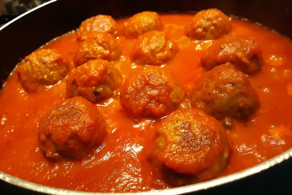 Ground Pork & Sausage Italian Meatballs Recipe: An Easy Baked Meatball Recipe Full of Porky Goodness