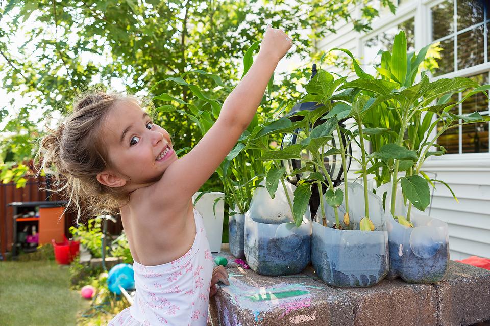 Recycling Crafts for Kids How to Make DIY Garden Planters Out of Milk