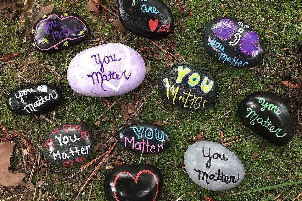 International Drop a Rock Day: Help Spread the Message That "You Matter"