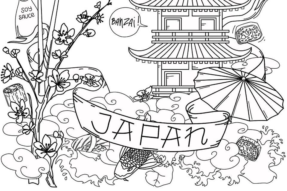 Japan Coloring Pages: Free Printable Coloring Pages of Japan – From Food to Places to People | Printables | 30Seconds Mom