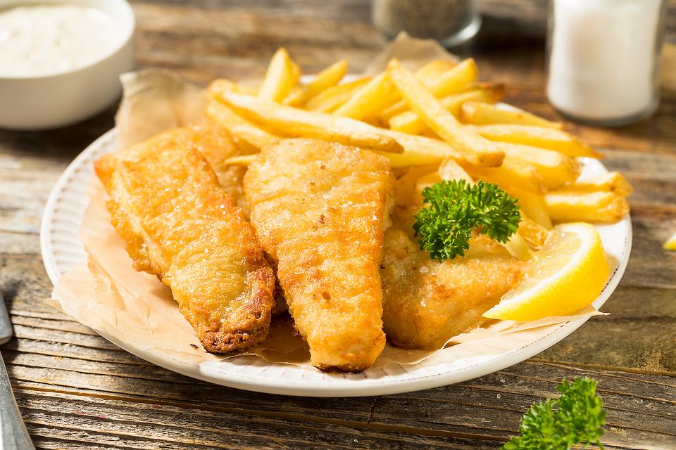 Quick Lemon Battered Fried Fish Recipe