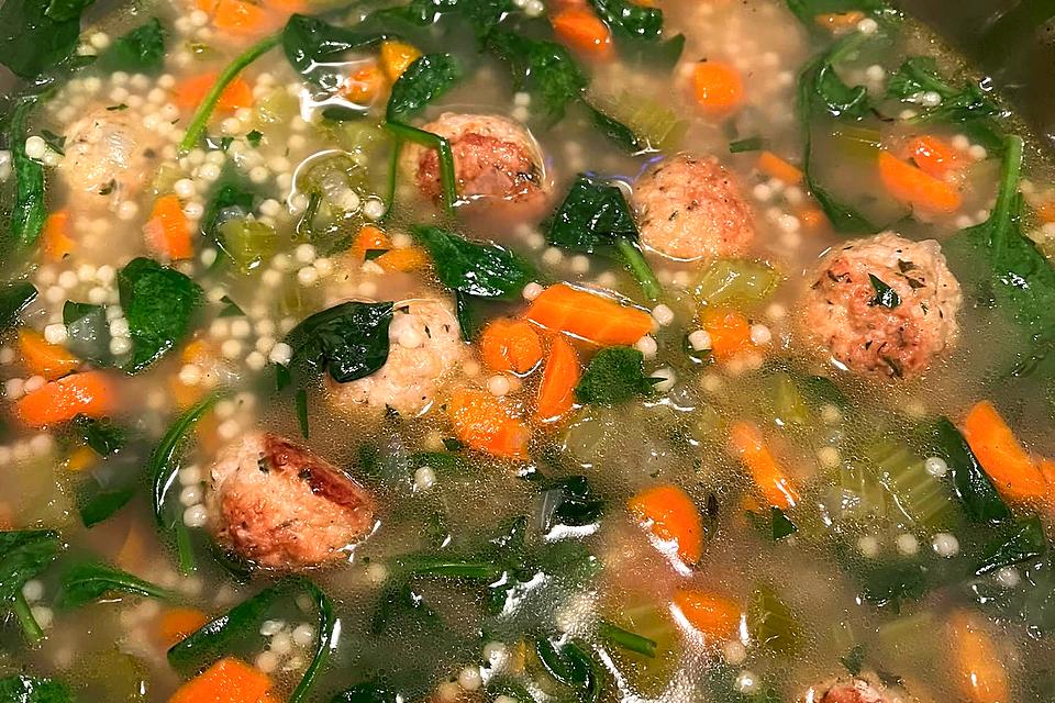 Mini Meatball Chicken Noodle Soup Recipe With Vegetables: A Fresh Take on Chicken Noodle Soup