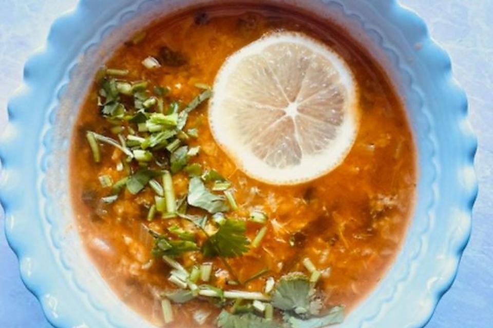 Healthy Moroccan Red Lentil Soup Recipe Is Nourishing & Satisfying