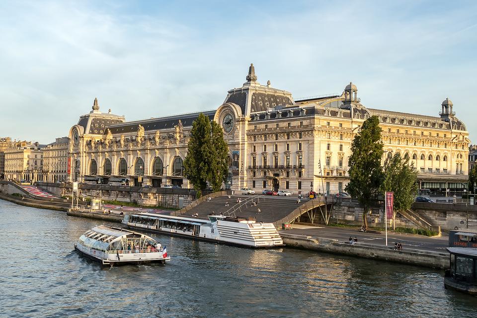 Musee d'Orsay in Paris France