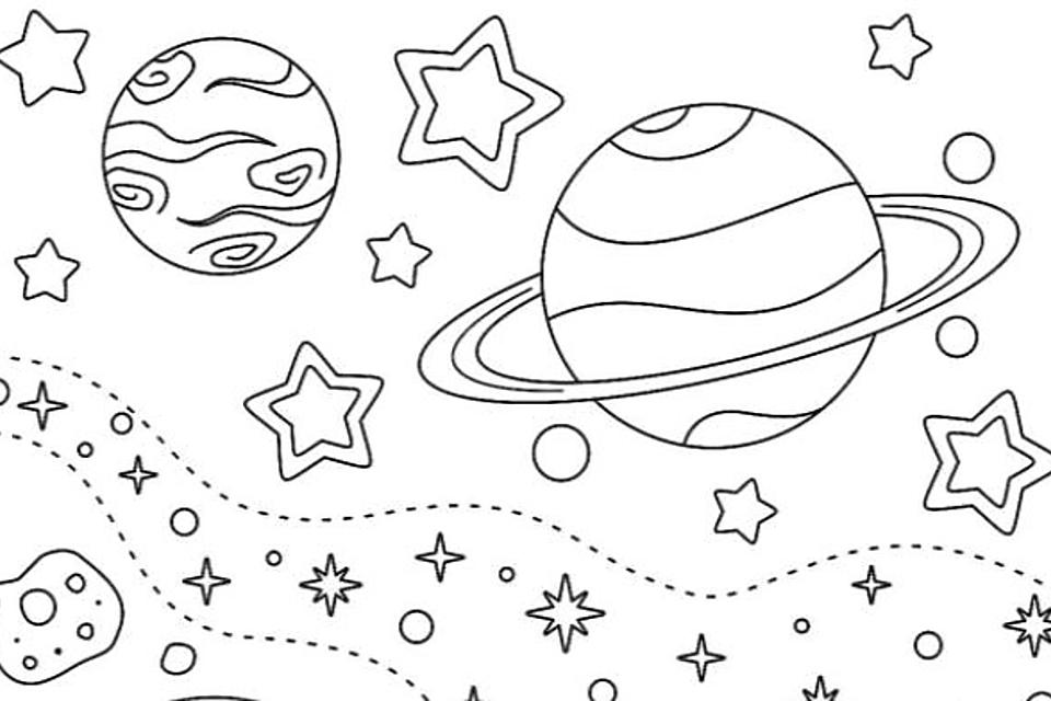 Outer Space Coloring Pages for Kids: Free Printable Coloring Pages for Kids That Are Out of This World | Printables | 30Seconds Mom