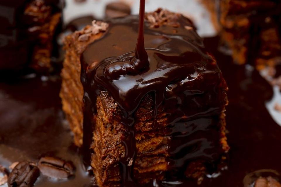 Three Ingredient Chocolate Glaze 