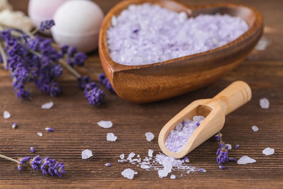 DIY Bath Salts: Soothing Lavender Oatmeal Bath Salts Calm & Relax