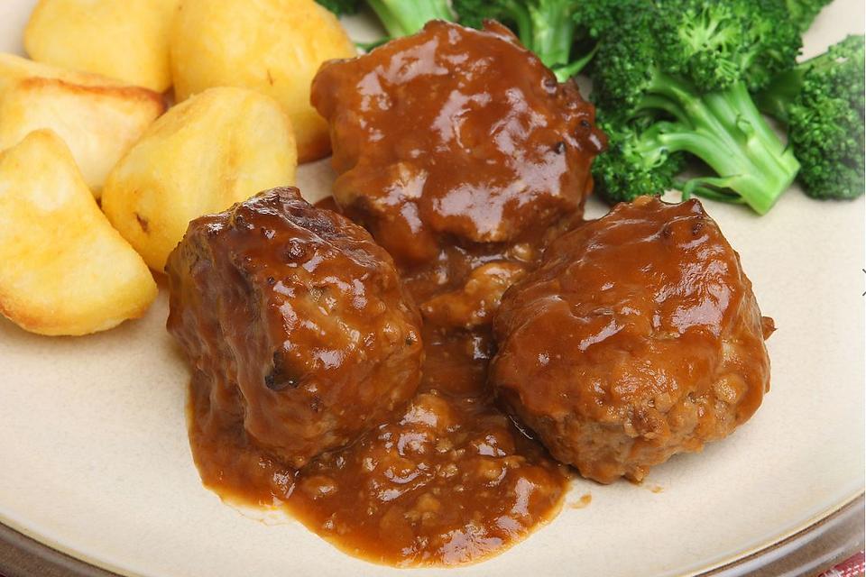 Salisbury Steak Meatballs Recipe Is Comforting Like a Front Porch Swing