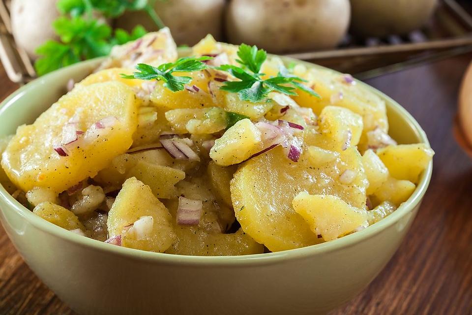 Oil & Vinegar Potato Salad Recipe: A Simple & Delish 5-Ingredient Warm Potato Salad Recipe