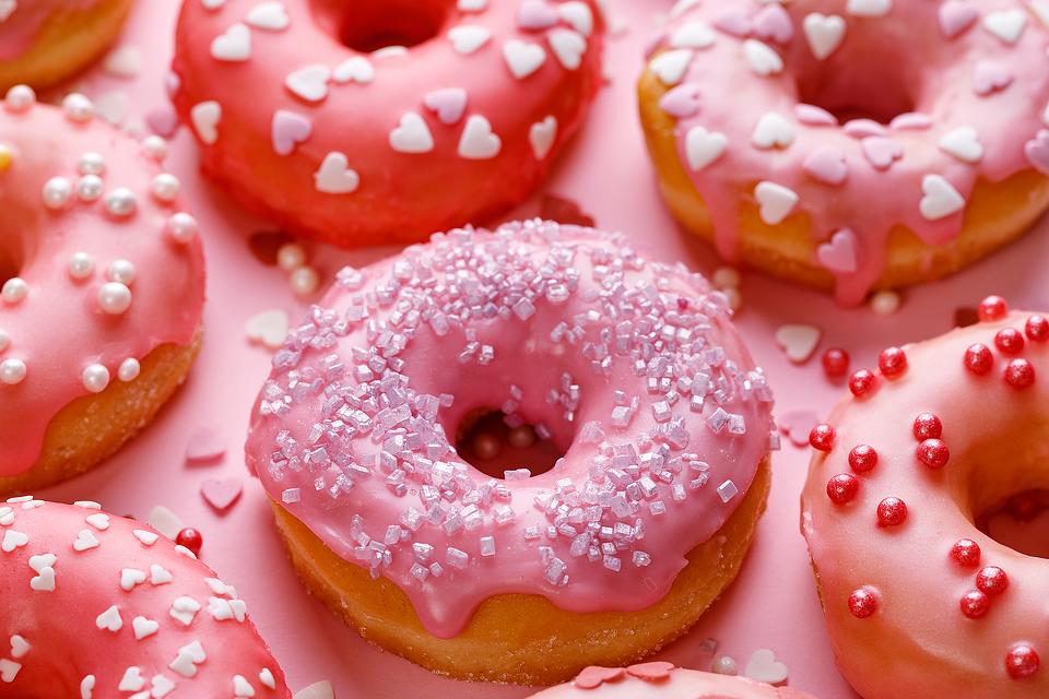 Easy Strawberry-Glazed Baked Donuts Recipe for a Sweet Valentine's Day