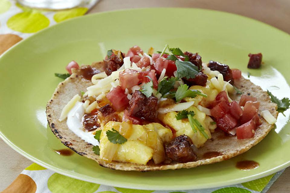 Tacos for Breakfast? Yep! How to Make Chorizo Scrambled Egg Tacos!