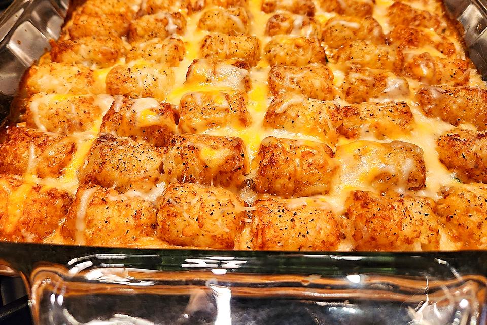 Texas Rodeo Tater Tot Casserole Recipe Is Cowboy & Family Friendly