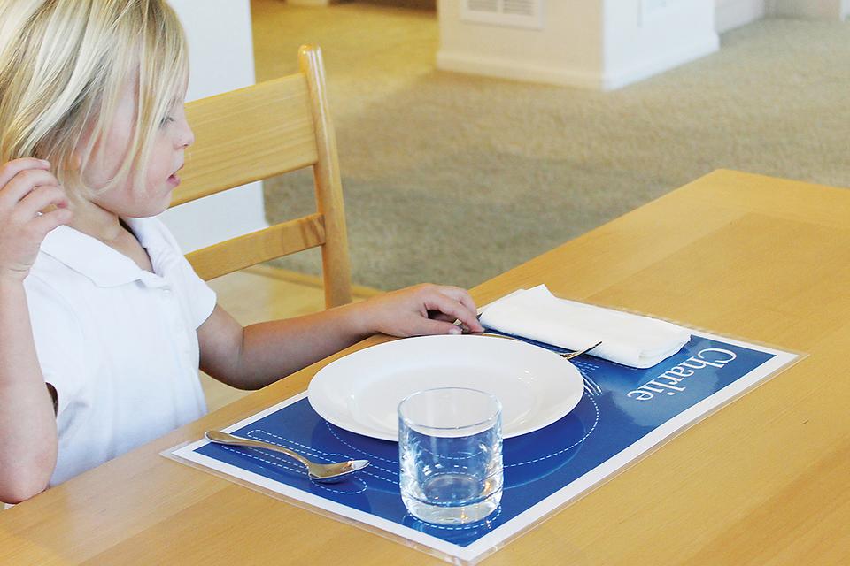 Ways to Build Kid's Independence: This Educational Placemat Turns Mealtime Into Learning Time