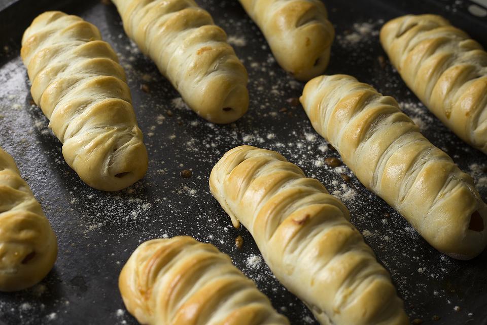 Fun Recipes for Super Bowl®: Forget Pigs in a Blanket & Make These Dough-Wrapped Hot Dogs