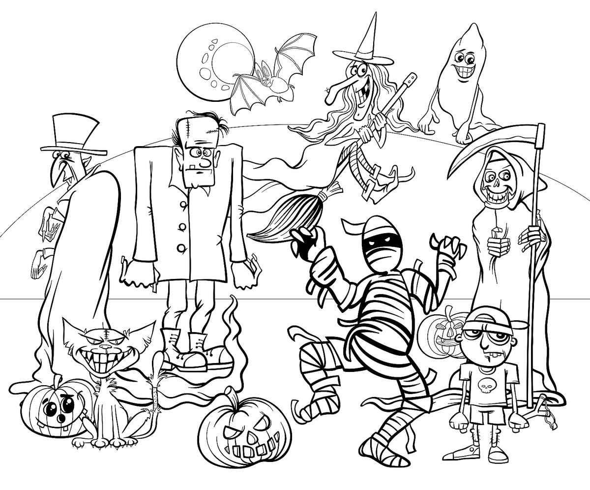 Free Spooky Halloween Printables