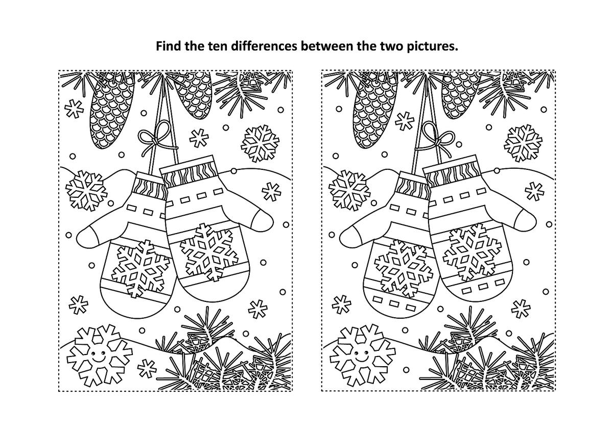 winter puzzle coloring pages printable winter themed activity pages